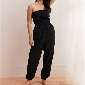 American Eagle Outfitters Black Strapless Jumpsuit 🖤